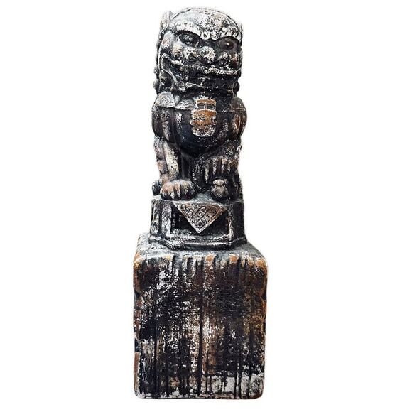 Attila’s Original Reproduction of the Artist Foo Dog Statue Feng Shui Figurine - Picture 9 of 9